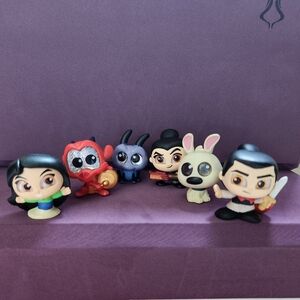 Disney Doorables Series 9 Mulan Complete Set